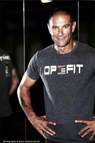 Jean-paul Jauffret World Instructor Team of Team tactical Training and founder of T3 & OPFIT smiling