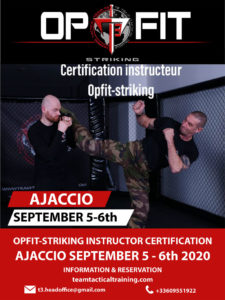 Read more about the article OPFIT-STRIKING INSTRUCTOR CERTIFICATION – AJACCIO