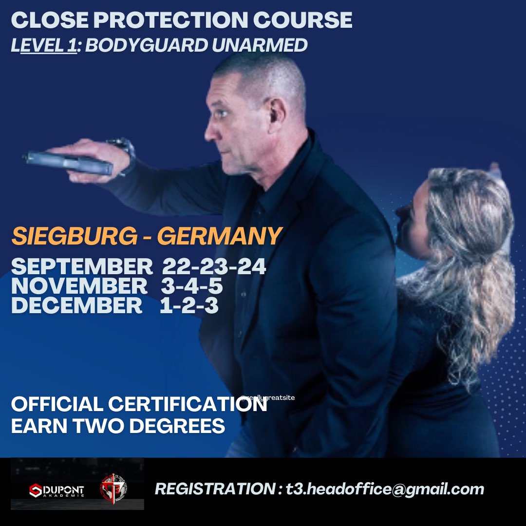 Read more about the article CLOSE PROTECTION COURSE